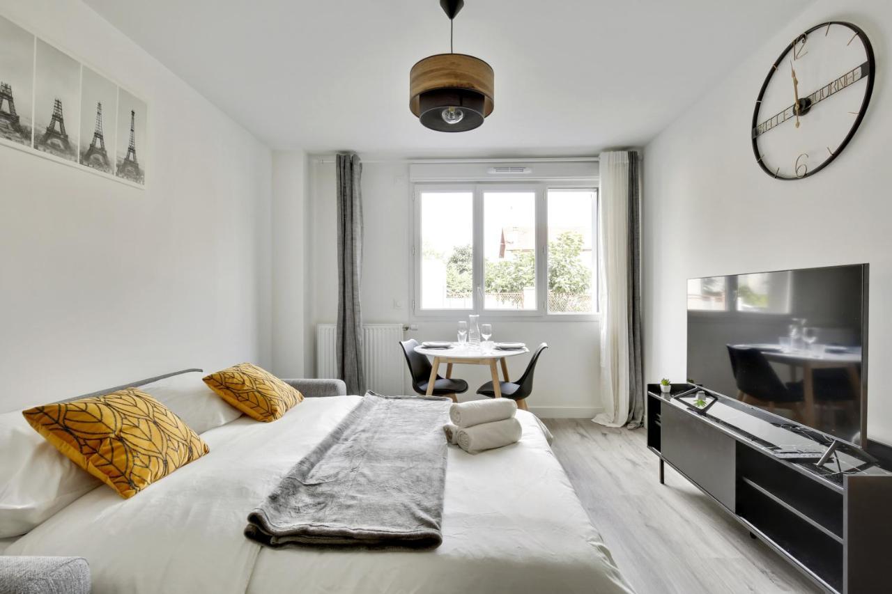 Chic Studio Near Paris - La Defense Bezons Dış mekan fotoğraf
